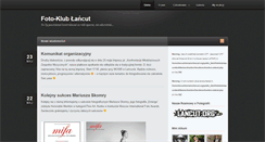 Desktop Screenshot of fotoklub.lancut.org