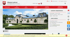 Desktop Screenshot of lancut.pl